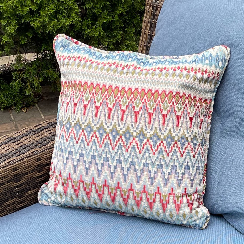 NWOT Set of 4 outdoor 18x18 pillow CASES ONLY no fill
